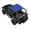 Blue, variant on Jeep Wrangler TJ (1997-2006) SPIDERWEBSHADE Solid Color Shade Top