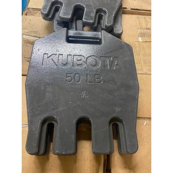 GENUINE OEM kubota 50 lb weight