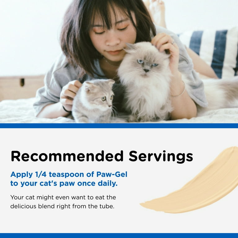 Nutri Vet Multi Vite Multivitamin Paw Gel for Cats Daily Vitamin and Mineral Support Salmon Flavor 3 oz Walmart