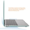 thumbnail image 2 of Mosiso Case for New Macbook Air 13 inch A1932 Touch ID 2018 2019 Notebook Cover Case+Keyboard Cover, Green, 2 of 4
