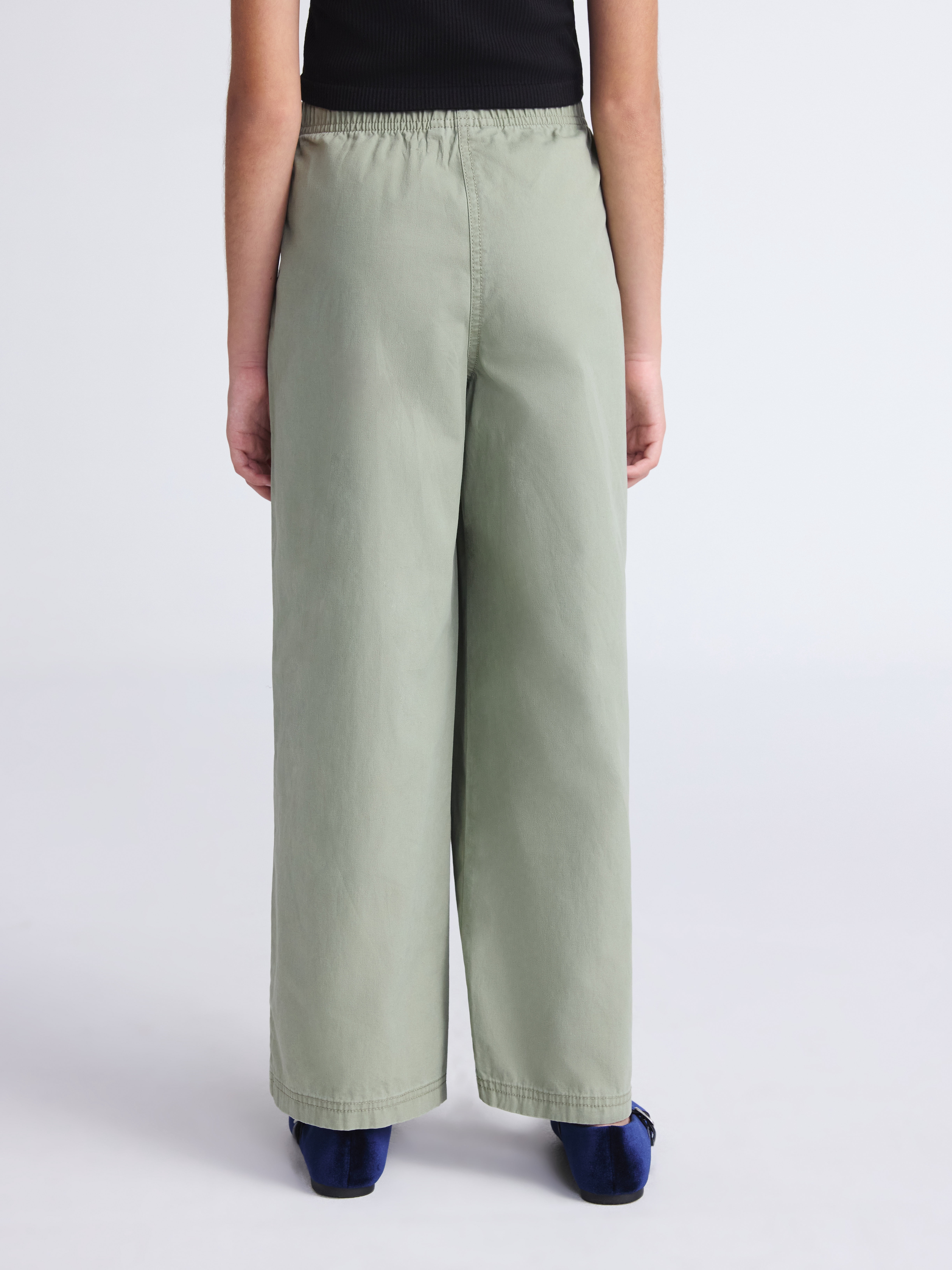 Weekend Academy Girls Elastic Waist Pull-On Pants, Sizes 4-18