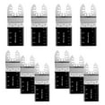 thumbnail image 2 of MesaSe 10PCS Bi-metal Oscillating Multi Tool Saw Blades White and Black, 2 of 9