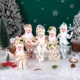thumbnail image 4 of Elfo de Navidad Figura de elfo navideño Decoración navideña para interiores Elfo navideño colgante 2024 Nuevos muñecos de peluche navideños, 4 of 5