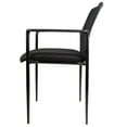 thumbnail image 5 of Boss Office Products Black Stackable Guest Reception Chair, 5 of 9
