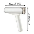 thumbnail image 2 of WIFKLSIIPG Handheld Hanging Ironing Machine Dormitory Small Household Clothes Steam Foldable Portable Ironing Machine(White), 2 of 8
