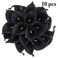 thumbnail image 1 of Artificial Flowers Mini Decorative Calla Lily Fake Flowers Wedding Bouquet, 1 of 7