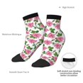 thumbnail image 6 of Pofeuu Rose Flowers Print 30cm Socks, Adult Running Hiking Socks for Youth and Adult, 6 of 7