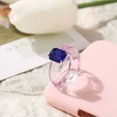 thumbnail image 3 of Anillo de diamantes de color gelatina, dulce y colorido, femenino y lindo, anillo de resina, anillo de diamantes, 3 of 3