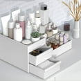 thumbnail image 4 of Makeup Organizer and Vanity Countertop Storage with Drawers for Cosmetics Jewelry Brushes and Lotions, 4 of 4