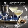 thumbnail image 2 of Libbey Signature Coupe Glasses Set of 4, Timeless Cocktail Glasses for Drinks and Desserts, Bar Glassware for All Occasions, 2 of 6