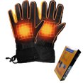 thumbnail image 4 of Penkiiy Winter Gloves for Men Women Clearance Unisex Patchwork Heating Gloves Outdoor Riding Heated Warm Ski Gloves Black Gloves, 4 of 5