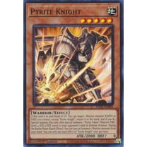 YuGiOh Legacy of Destruction Super Rare Pyrite Knight LEDE-EN081
