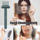 thumbnail image 2 of Herramienta de limpieza con peine, mini removedor de cepillos de pelo que no se rompe ni deforma fácilmente, mini limpiador de cepillos de pelo, rastrillo, peine para quitar, herramienta emp, 2 of 5