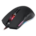 thumbnail image 2 of Souris de Jeu Filaire Capteur Optique Chroma Éclairage RGB - 7 Boutons Programmables Interrupteurs Mécaniques Argent Titane, 2 of 9