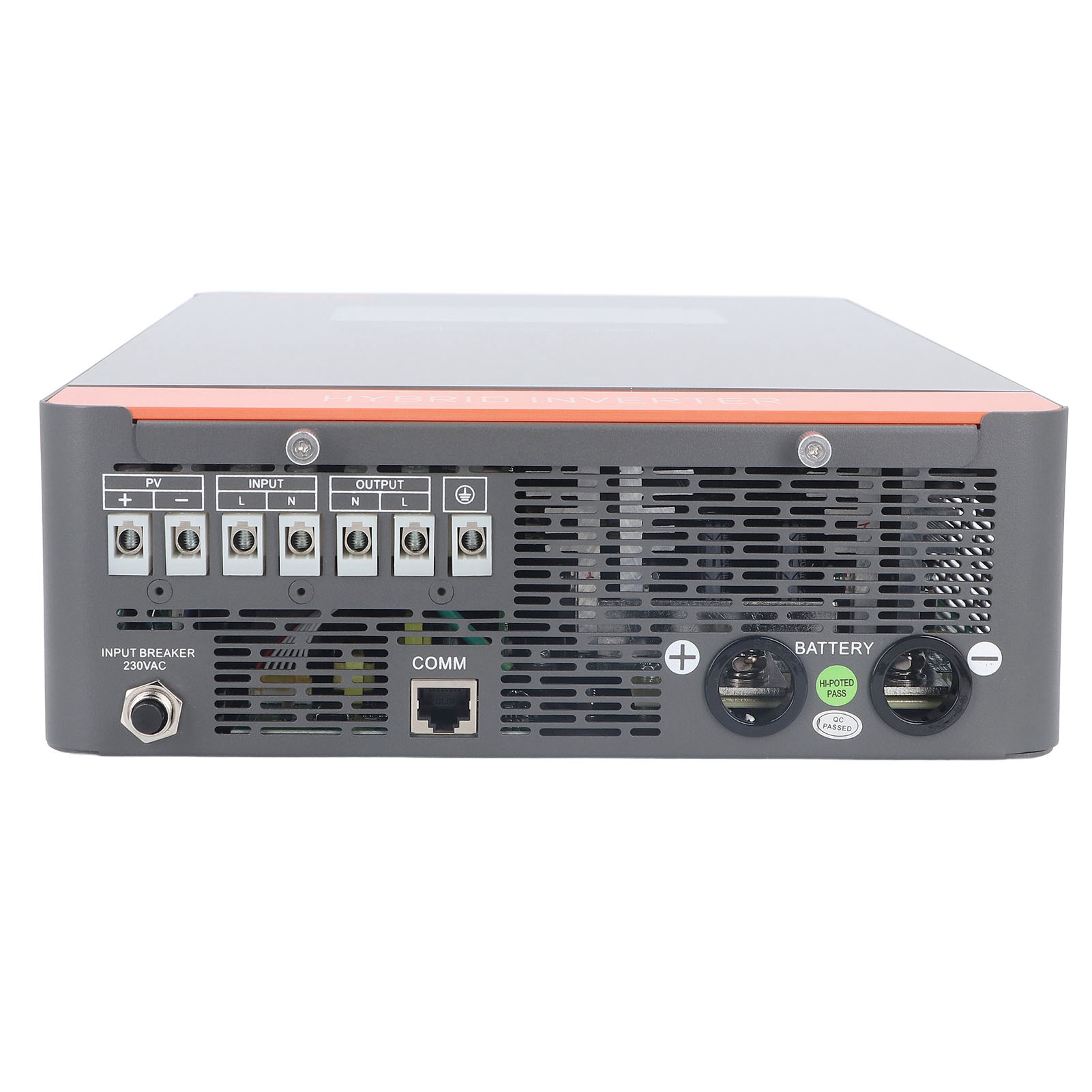 4500W Hybrid Solar Inverter 4 Charging Modes Pure Sine Wave Inverter with 150A MPPT Controller 24V
