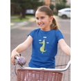 thumbnail image 2 of Sleepy Crocodile On The Clouds T-Shirt Juniors -Image by Shutterstock,  Large, 2 of 4