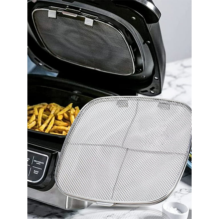 Stainless Steel Splatter Shield，Air Fryer Accessories，Foodi