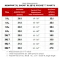 thumbnail image 2 of NewportXL Big & Tall Men’s Cotton Pocket T-Shirt Short Sleeve 3XL to 5XLT, 2 of 5