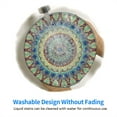 thumbnail image 6 of Disketp Round Mandala1 Small Mouse Pad 7.9x7.9 Inches,Washable Round Mousepad For Office Laptop Computer,Non-Slip Rubber Base Mouse Pads For Wireless Mouse, 6 of 8