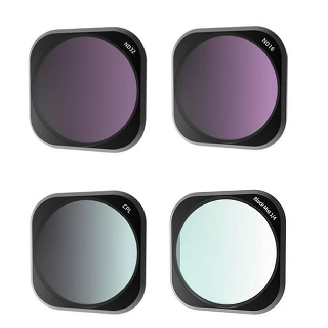 Filtre de Diffusion Black Mist Insta360 Ace Pro 2, Verre Optique HD, Kit d'Accessoires pour Objectif de Caméra d'Action, sur Verre Optique HD Multicouché Accessoires de Filtre d'Objectif de Caméra d'Action