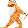thumbnail image 2 of Kids One Piece Flannel Zip Cosplay Animal Costume Pajamas Home Clothing, 2 of 7