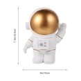 thumbnail image 2 of COSMOBETTY Realistic Design Golden Resin Spaceman Figurine for Collectors Home Decoration and Garden Ornament 1Set, 2 of 8