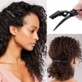 thumbnail image 3 of Pinces à Cheveux en Alligator (Noires), 3 of 3