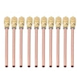 thumbnail image 2 of Air Conditioner Service Valve, Charge Needle Valve 10PCS Threaded Connector Brass Rugged User Friendly  for Refrigerated Truck, 2 of 7