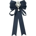 thumbnail image 1 of INSPIRE CHIC Corbata de cuello preatado para mujer con lazo elegante, 1 of 5