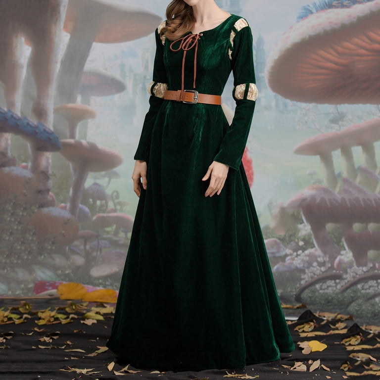 long green dress costume Rococo Dress Green 18th Century dress Court Gown princess dress women   Mermaidcosplay