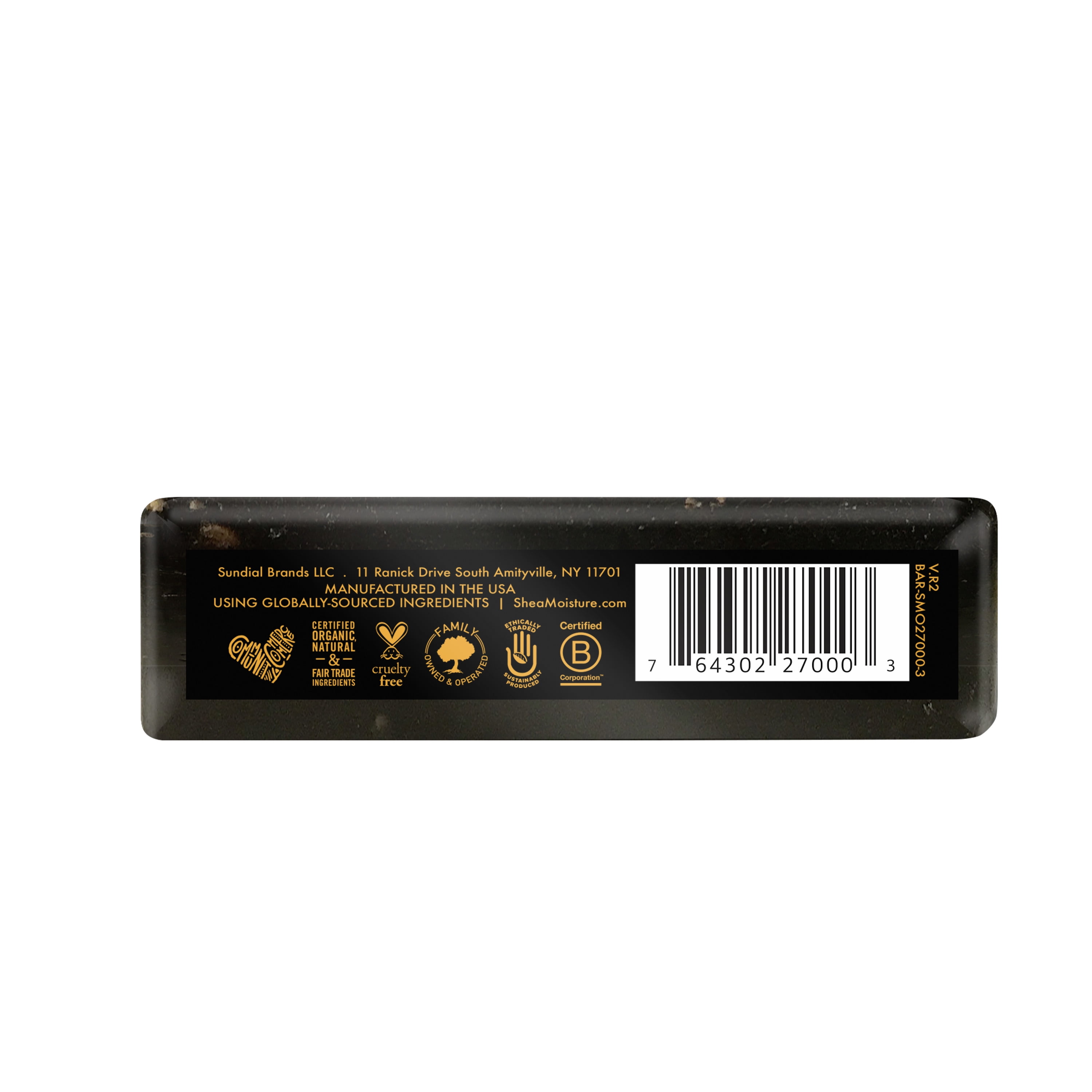(2 pack) SheaMoisture Women's African Black Bar Soap Acne Prone Face & Body All Type 3.5 oz