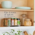 thumbnail image 2 of Hold N’ Storage -  Pull Out Spice Rack for Cabinet 8” x 10” Kitchen Seasoning Organizer, 2 of 6