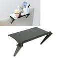thumbnail image 4 of Screen Top Shelf, ABS Monitor Rack Thickened ABS Easy Assembly Adjustable Legs  for TV for Screen for Phone Black, 4 of 7