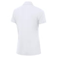 thumbnail image 3 of Women's-Antigua  White Dallas Cowboys St. Patrick's Day Era Polo, 3 of 4