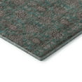thumbnail image 4 of Addison Rugs Mayfield Washable Transitional Floral Teal Rectangle Rug, 10' x 14', 4 of 6