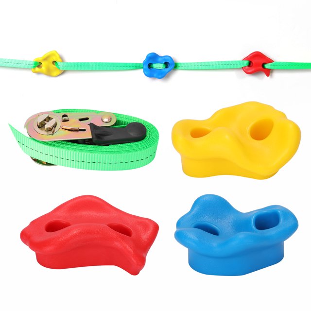 Plastics Double Hole Rock for Children Training Rock Climbing Rock Climbing Holds