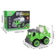 thumbnail image 3 of Childrens Screw Assembly Vehicle Kit With Garbage Truck Building Kit, 3 of 9