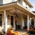 thumbnail image 5 of Dalxymotic Halloween Acrylic Wind Decor, Pumpkin Ghost Witch Design, Spooky Holiday Party Hanging Accent, Fall Decor, Halloween Decorations Indoor Outdoor for Home, Yard, Table, Mantel, 5 of 6
