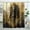 Beige and Gold, variant on African American Man Shower Curtain Set, Black King and Strong Lion Shower Curtains for Bathroom Afro Africa Art Theme Bathroom Decor Polyester Fabric-72" x 72"