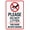 Warning Sign 5, variant on Please Do Not Feed The Wildlife Keep Area Clean Warning Sign - 8"x12", Wildlife Metal Decor for Business, Home, Garage, Street, Nature Zones