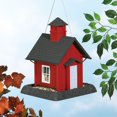 thumbnail image 2 of North States School House Birdfeeder - Red, 2 of 2