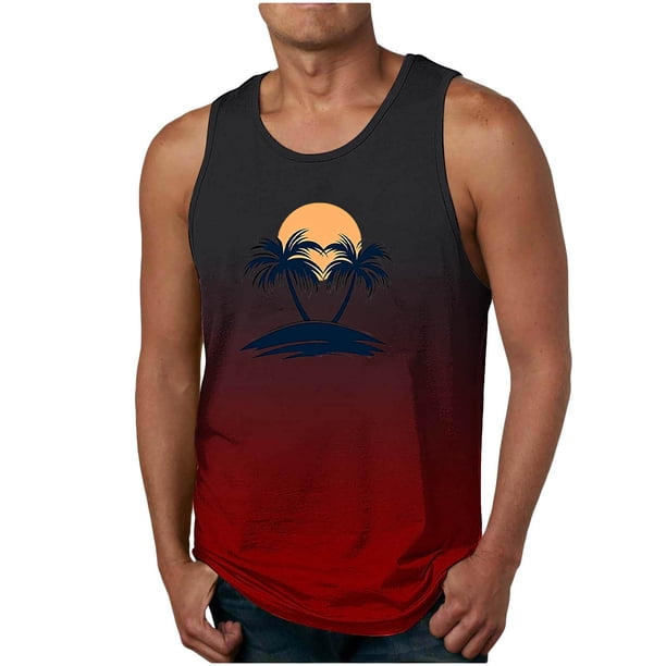 Camisetas de Algodón para Hombres Impresa Camiseta de Manga Larga, Mezcla de Poliéster de Algodón para el Uso Casual Diario