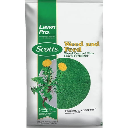 Scotts Lawn Pro Weed & Feed Lawn Fertilizer with Weed