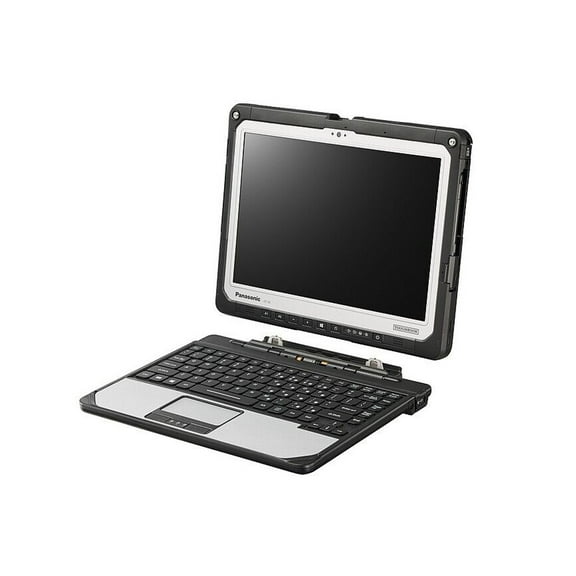 Restored Fully Rugged 12" Panasonic TOUGHBOOK CF-33 2-in-1, Slim Backlit Keyboard, Intel i5-7300U, 512GB SSD, 16GB RAM, 4G/LTE, Multi-Touch, Dual-Battery, Dual-Cam, Ultra-Bright, Win10