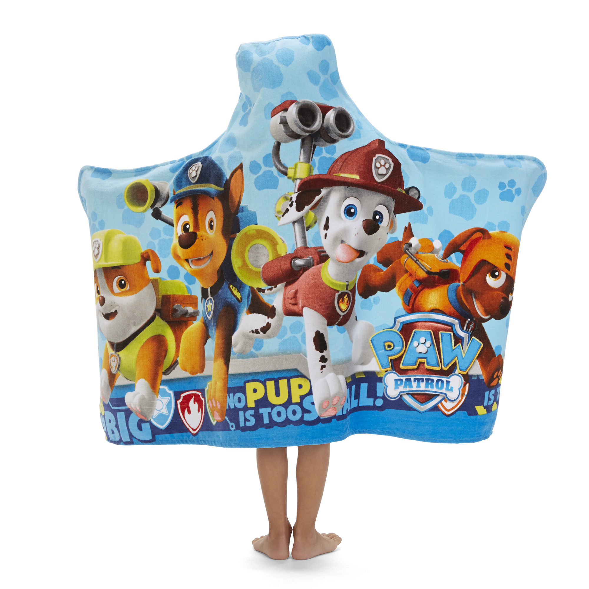IE PAW Patrol Team Players Character Hooded Towel Poncho 