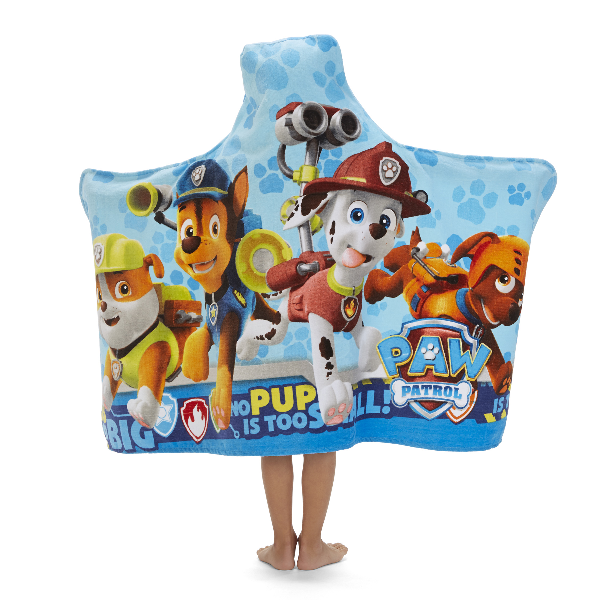 IE PAW Patrol Team Players Character Hooded Towel Poncho IE PAW Patrol Team Players Character Hooded Towel Poncho
