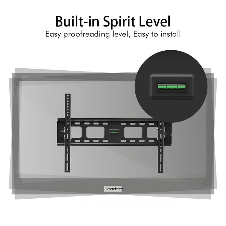 TV Wall Mount for 32-70 TVs, Tilting TV Mount with Level