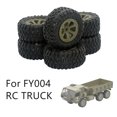thumbnail image 1 of Big Save,HWRETIE 6Pc Upgrade Tire Accessories for Fy004 1/16 6Wd Rc Car,Truck, 1 of 4