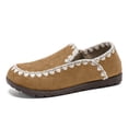 thumbnail image 4 of Gpaecead Women's Lace Trim Flat Loafers Round Toe Slip On Soft Sole Vintage Cottagecore Comfortable Walking Shoes Coffee, 4 of 8
