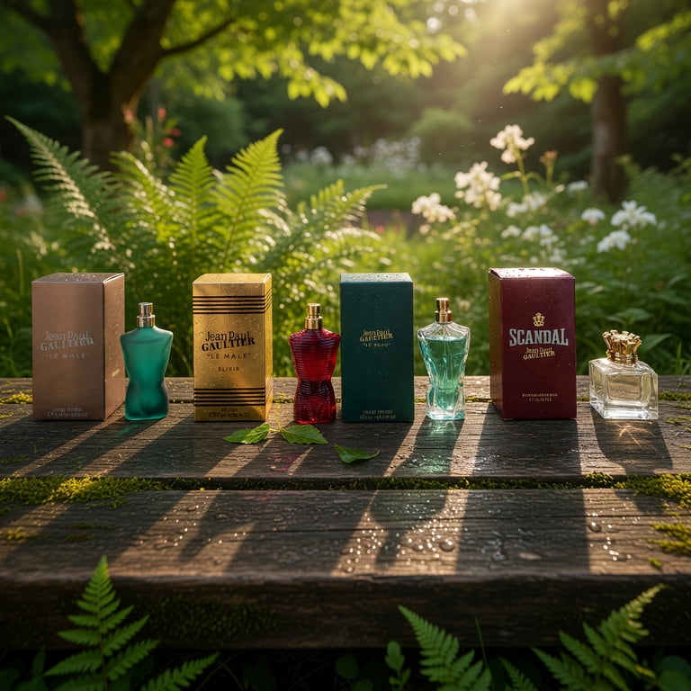Jean Paul Gaultier 香水 セット　中古品 Jean Paul Gaultier Men's 4-PC Coffret Eau de Toilette and Parfum